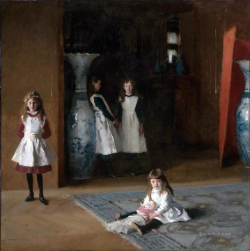 John Singer Sargent Painting - The Daughters of Edward Darley Boit John Singer Sargent
